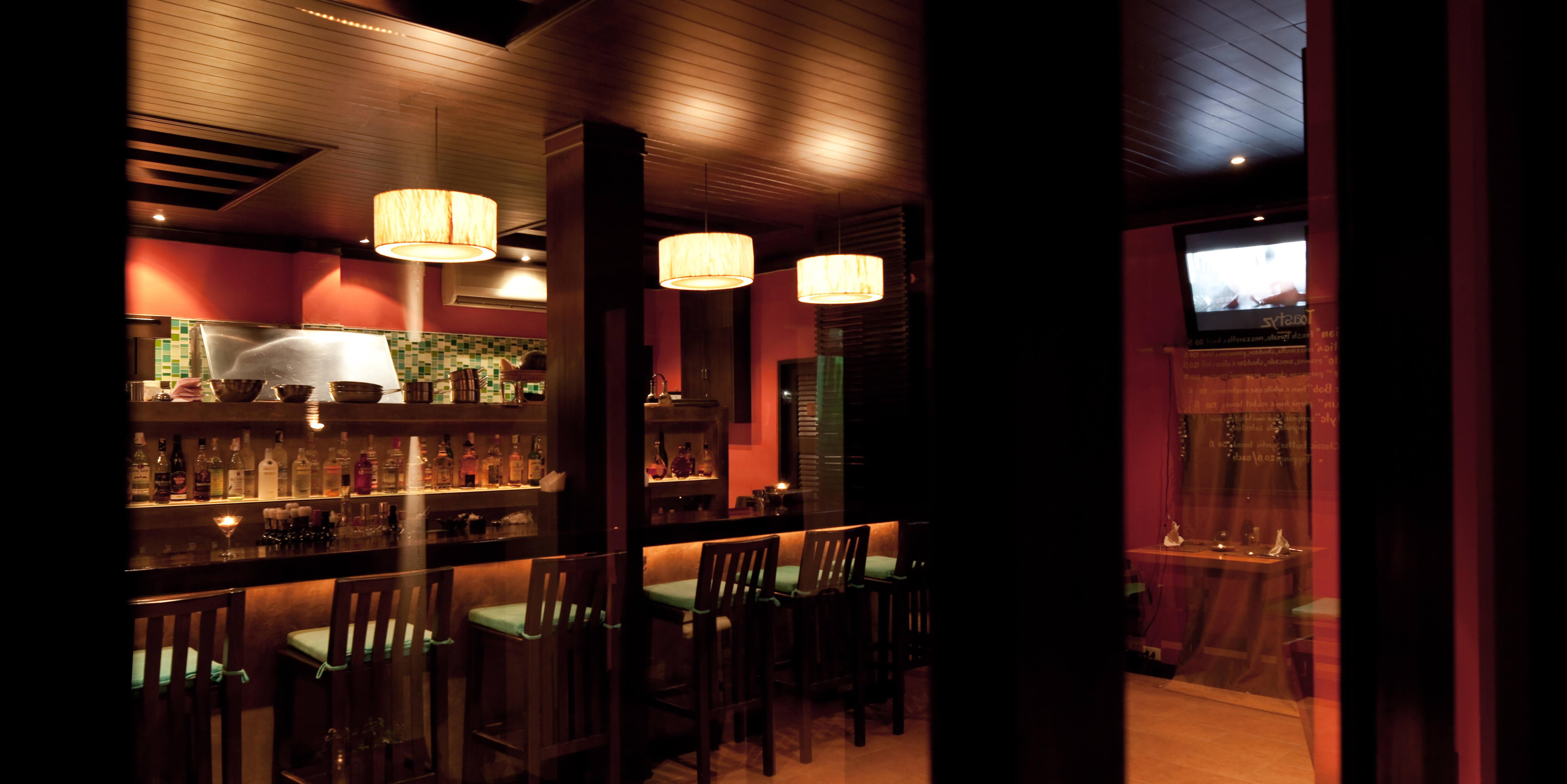 Sala Samui Choengmon Beach Resort Choeng Mon Exterior photo The bar at the restaurant