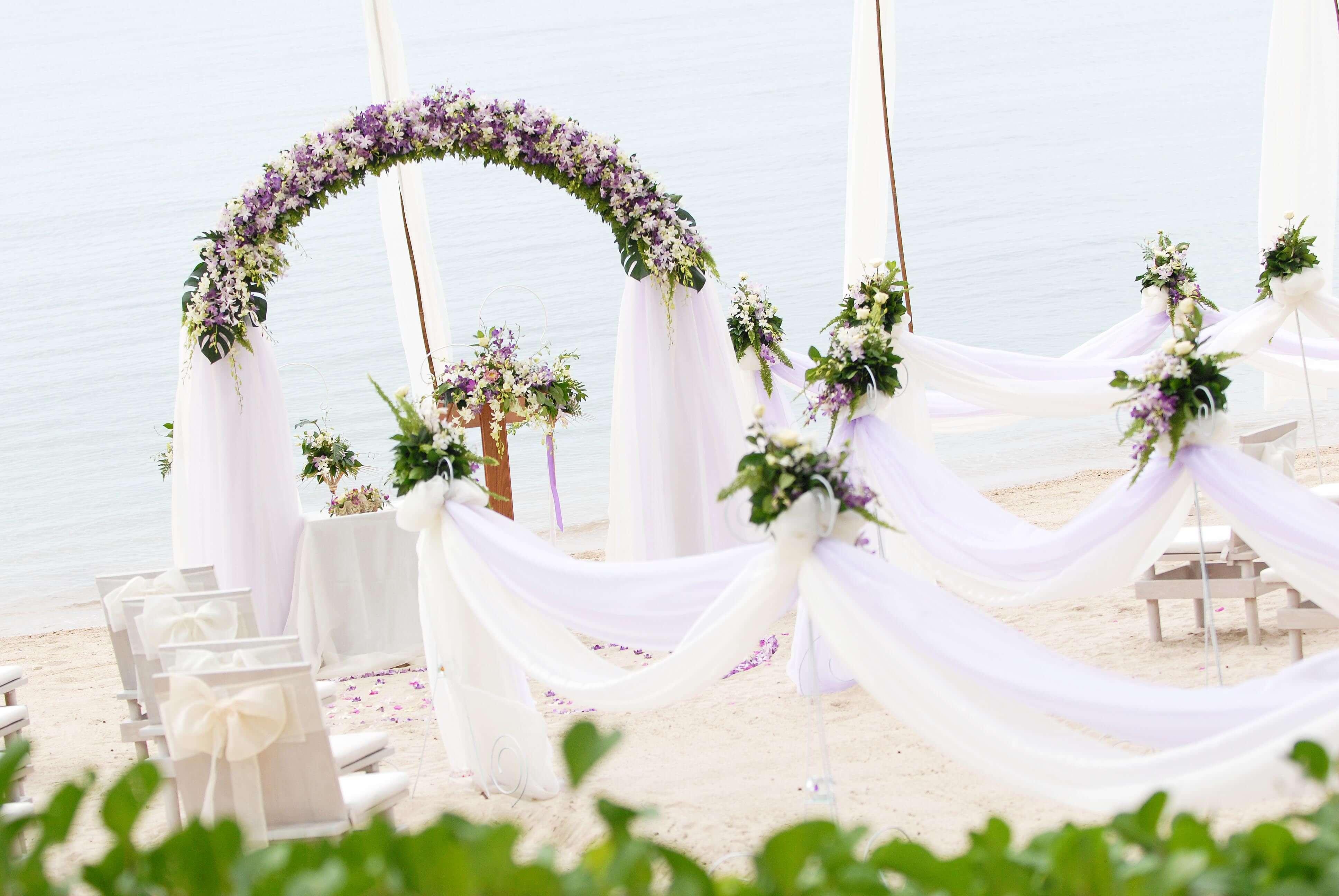 Sala Samui Choengmon Beach Resort Choeng Mon Exterior photo A beach wedding