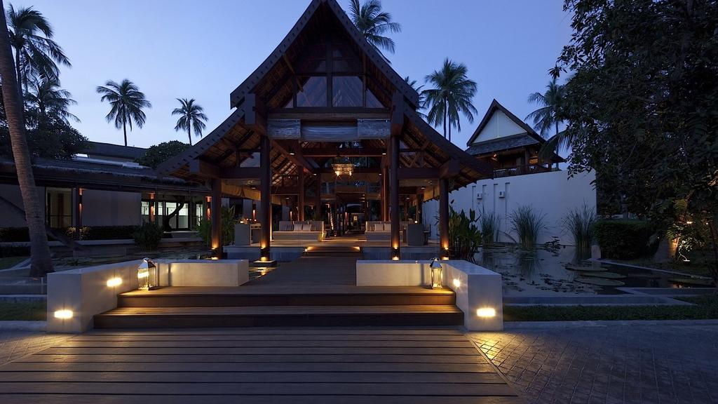 Sala Samui Choengmon Beach Resort Choeng Mon Exterior photo The resort's lobby